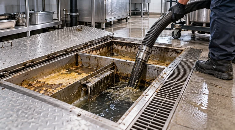 Grease Trap Cleaning in the Hills District