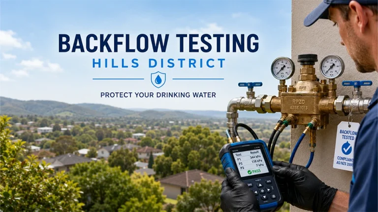 Backflow Testing Hills District